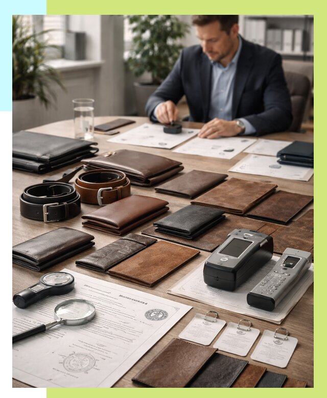 Сертификация кожаных изделий в Сыктывкаре от 12373 р. | Алешин-Скт