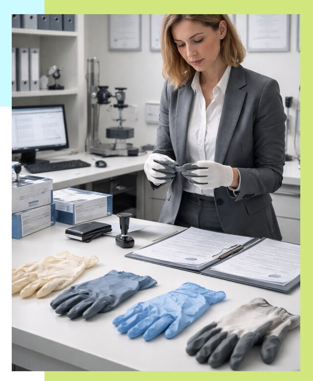 Сертификация перчаток в Сыктывкаре от 8764 р. | Алешин-Скт