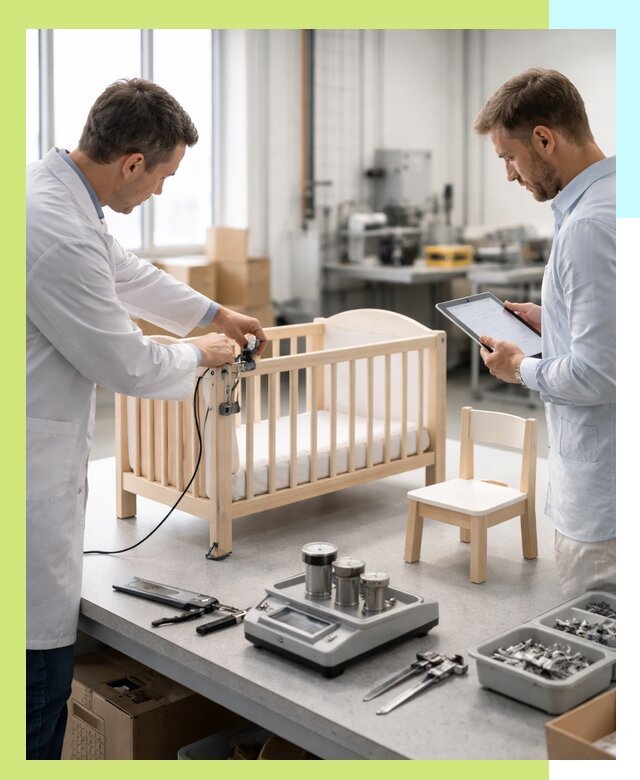 Сертификация детской мебели и проверка безопасности в Сыктывкаре