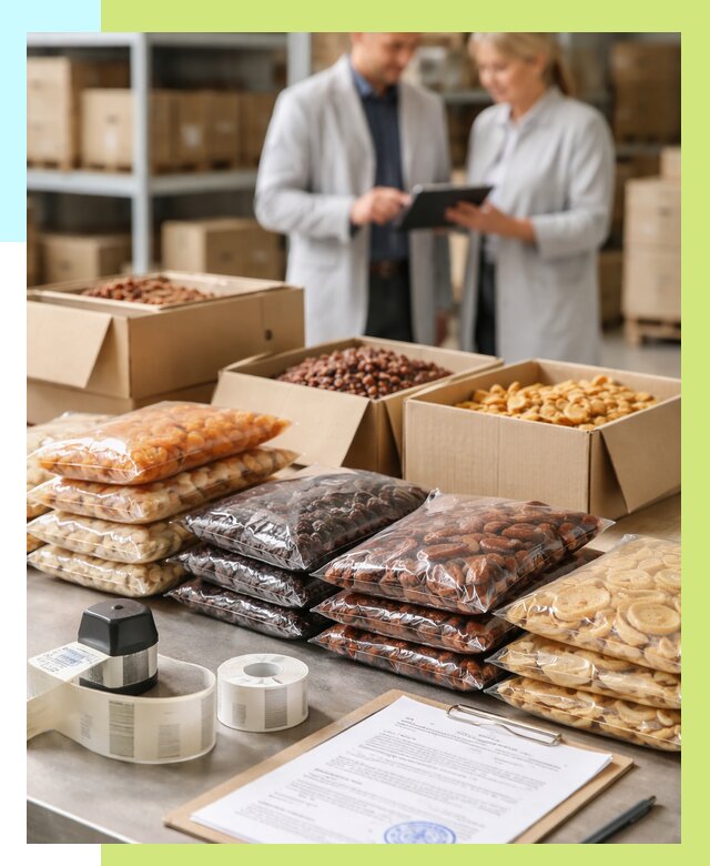 Сертификация сухофруктов в Сыктывкаре от 12373 р. | Алешин-Скт под ключ