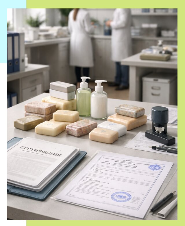 Сертификация мыла и сертификат на мыло в Сыктывкаре от 12373 | Алешин-Скт