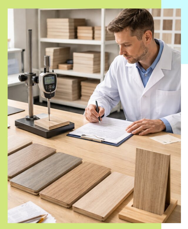 Сертификация ламината с испытаниями и оформлением документов в Сыктывкаре