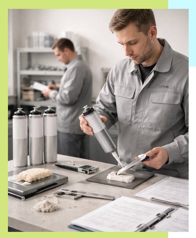 Сертификация монтажной пены и соответствие стандартам в Сыктывкаре