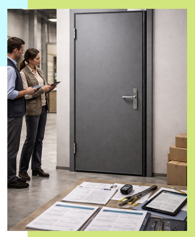 Сертификация противопожарных дверей в Сыктывкаре от 9280 р. | Алешин-Скт