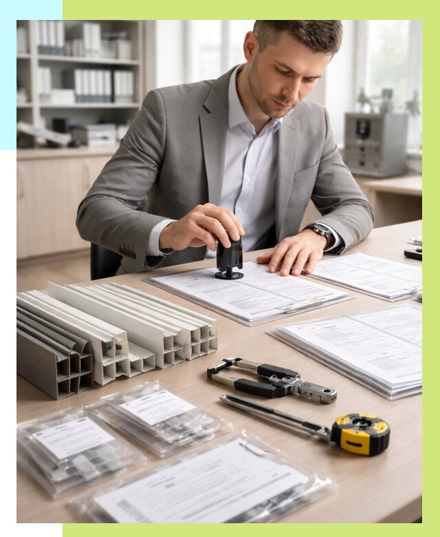 Сертификация ПВХ продукции в Сыктывкаре от 8764 р., Алешин-Скт