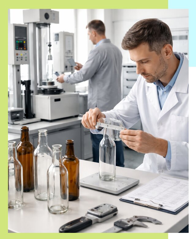 Сертификация стеклянных бутылок и сопутствующей упаковки в Сыктывкаре