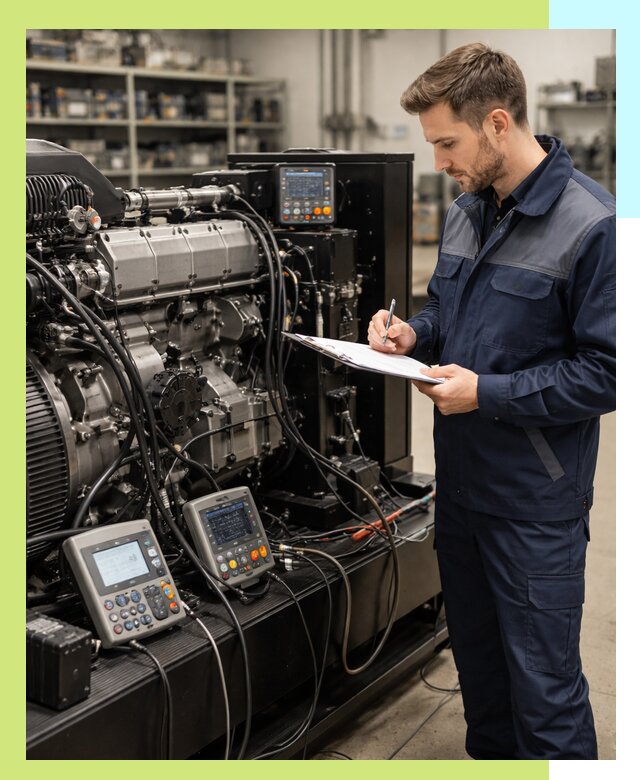 Сертификация дизельных генераторов и их оборудования в Сыктывкаре