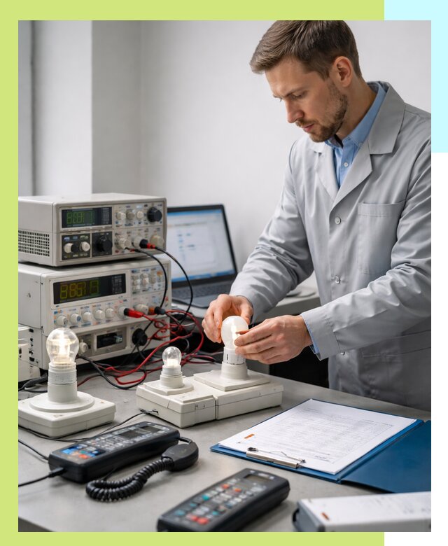 Сертификация ламп и светильников в Сыктывкаре по нормативам