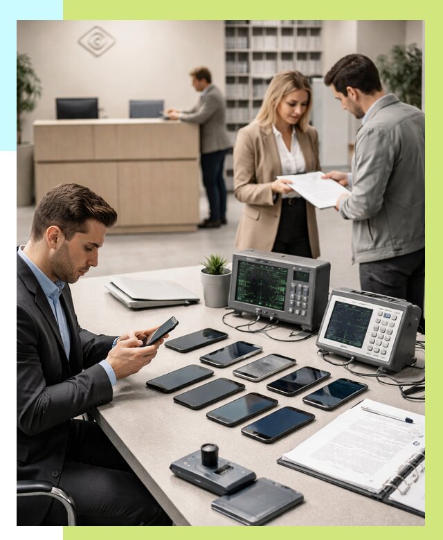 Сертификация телефонов в Сыктывкаре от 25778 р. под ключ | Алешин-Скт