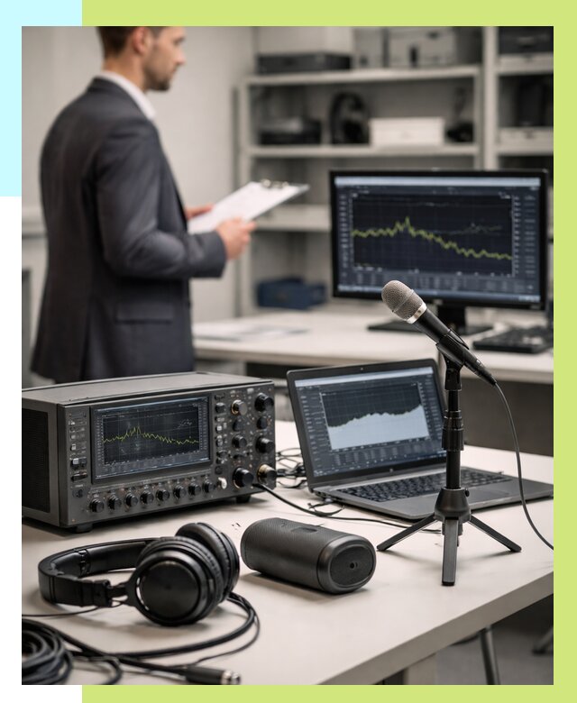 Сертификация аудиотехники в Сыктывкаре от 15467 р., Алешин-Скт