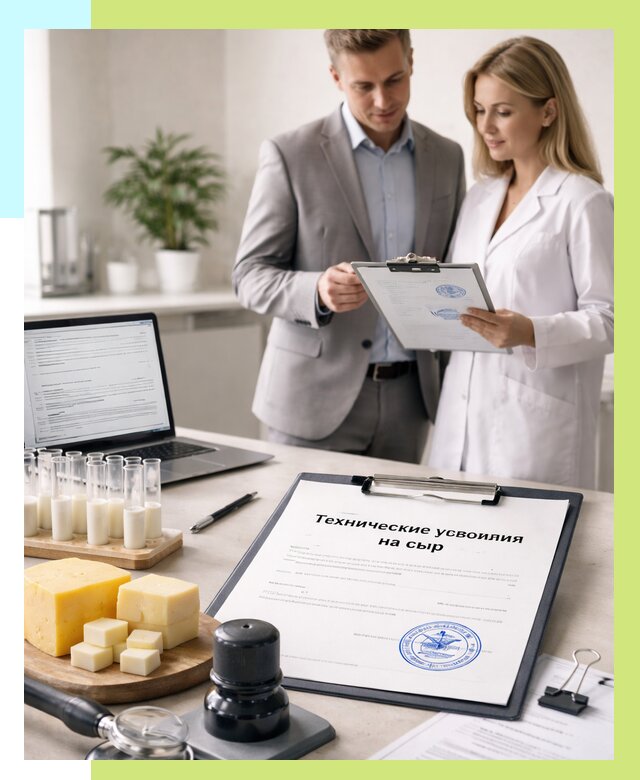 ТУ на сыры в Сыктывкаре срочно от 12373 р. — оформление | Алешин-Скт