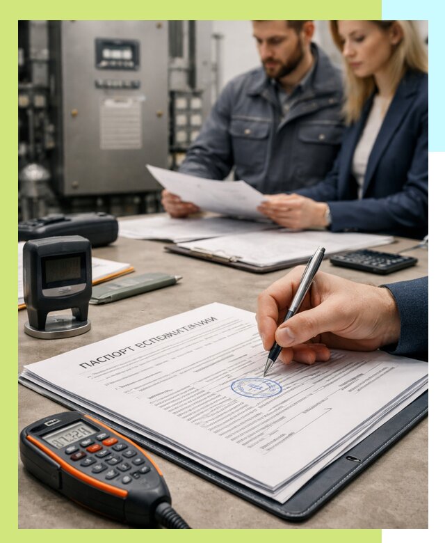 Оформление паспорта эксплуатации оборудования в Сыктывкаре