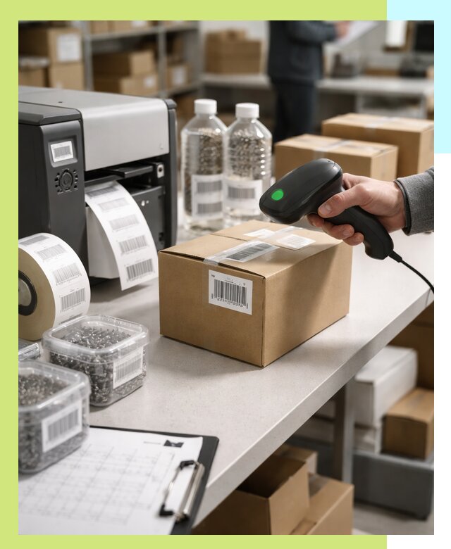 Штрихкодирование продукции и маркировка для продажи в Сыктывкаре