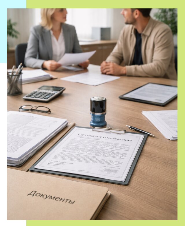 Сертификат соответствия на продукцию в Сыктывкаре от 15467 р.|Алешин-Скт