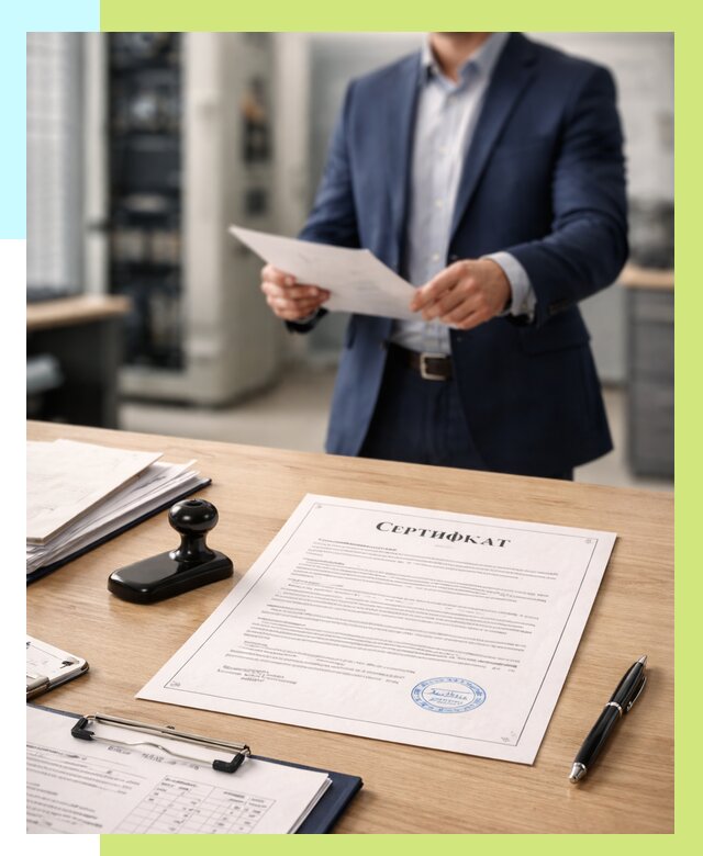 Сертификат на оборудование в Сыктывкаре от 15467 р. | Алешин-Скт