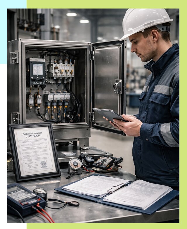 Сертификат взрывозащиты в Сыктывкаре от 46400 р. | Алешин-Скт