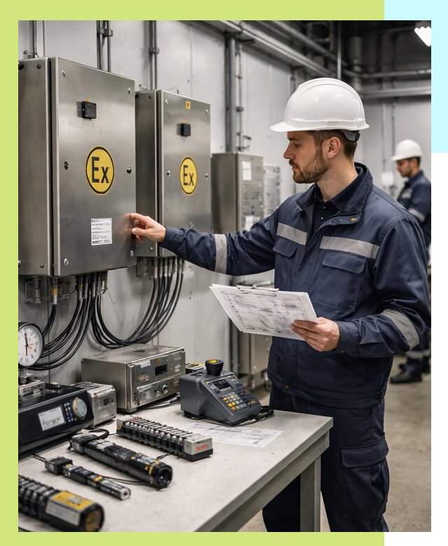 Сертификат взрывозащиты промышленного оборудования в Сыктывкаре