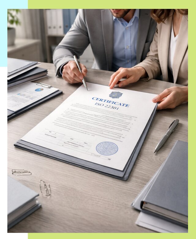 Сертификат ISO 22301 в Сыктывкаре от 46400 р. | Алешин-Скт срочно