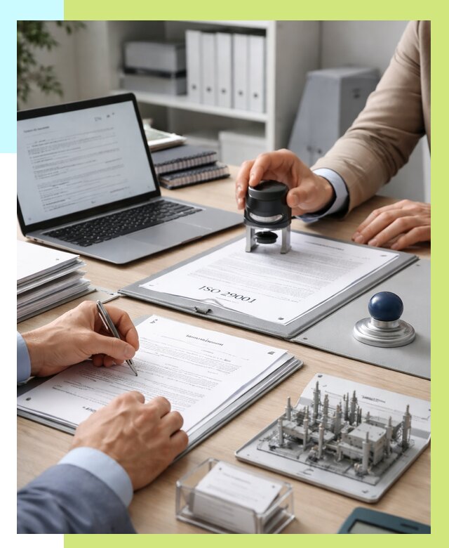 Сертификат ISO 29001 в Сыктывкаре под ключ от 77333 р. | Алешин-Скт