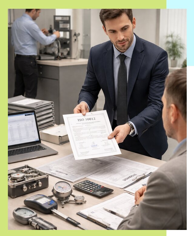 Выдача сертификата ISO 10012 по требованиям метрологии в Сыктывкаре